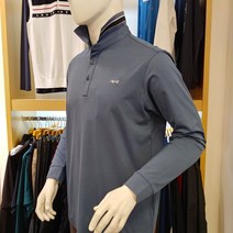 루이까스텔 23년 FW 남성 가을 솔리드 기본 기능성 긴팔 카라 티셔츠