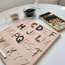 까사드로잉 따라쓰기보드 알파벳 숫자 한글 도형 그리기 유아 놀이학습, 양면 숫자+도형(S)