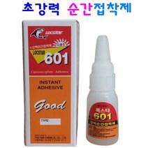 초강력 순간접착제 록스타601(6ml) 다용도 접착제 금속 플라스틱 고무 가죽 도자기, 1. 록스타601(6ml) 낱개