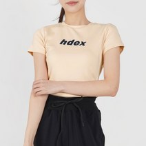 HDEX 릴렉스핏 크롭 티셔츠