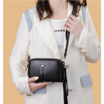 조은통상 소가죽 미니 크로스백 숄더백 손가방 고급질감의 천연소가죽