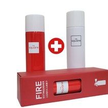 1+1 차량용소화기 더스퀘어 강화액 소화용구 가정용 캠핑용 소화기, 화이트+화이트
