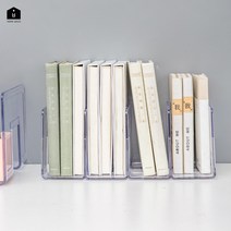 홈데코 아크릴 투명 책꽂이, 아크릴 투명 책꽂이 4칸