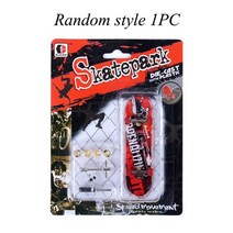 서프 스케이트 핑거 랜드서핑 스무스스타 finger skateboard kit tech deck 더 큰 지판 램프 파크 세트 손가락 스포츠 훈련 소품 보드 램프 장난감, 1개