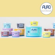 AURO 아우로 No.555 조색(옐로우계열) 1L(약9㎡시공) 내부용 월페인트 벽지페인트 천연페인트 셀프페인팅, mango fresh 20