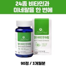 멀티비타민 종합비타민 미네랄 영양제 여성 남성 24종