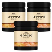 영지버섯 분말 가루 70g 3개(총210g), 단품, 단품