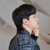 위그몰 탑위그 투블럭컷 가르마펌 울프컷, 1개, 내츄럴블랙