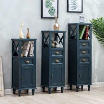 북유럽 소품 앤틱 수납장 서랍장, 브라운 서랍1단