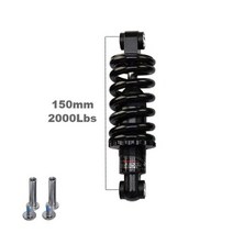 AttLvTu 산악 자전거 전자 휠체어 MTB 후면 충격 흡수기 150mm, 없음, 150mm 2000lbs