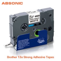 프린터 서플라이6/9/12mm 라벨 231 형제 221 211 241 251 라미네이트 테이프 리본 호환 P-touch PT-H110 메, 01 6mm, 22 Adhesive White