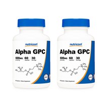 알파 GPC 캡슐 300mg 60캡슐 2병, 2개, 단품, 60정