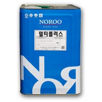 노루페인트 다용도용 친환경 수성페인트 멀티플러스 18L 반광, 화이트
