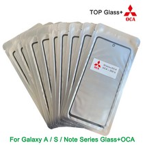 휴대폰액정수리 폰수리 LCD 10 개/몫 유리 OCA 삼성 전자 A10 A20 A30 A40 A50 A60 A70 A80 A90 S10e S10 S20 S21 S22 FE 터치, [11] A90
