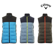 GOLFDEAL [ 캘러웨이 ] 골프 프리미엄 패딩 조끼 블루