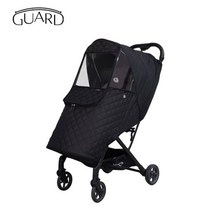 아이가드 다이아 휴대용 유모차 방한커버, 그레이