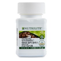 암웨이 뉴트리라이트 아이언 폴릭 플러스 120정 1개월분 철분 엽산 칼슘을 한번에