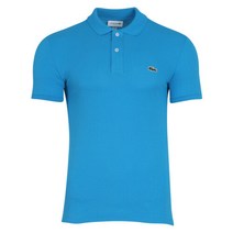 라코스테 LACOSTE 남성 슬림핏 카라 반팔 티셔츠 PH4012-PTV