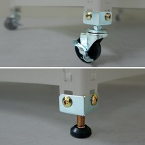 [디디지메이트]스피드랙 프린터 복합기 정리선반 가로300 받침대, 바퀴추가(4ea)