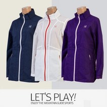 [마운틴가이드]봄여름 여성 롱 바람막이 자켓 MZM-J91-004