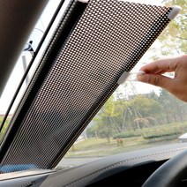 햇빛가리개 블라인드 간편한 흡착식 차량 겸용 롤스크린, 상세페이지 참조