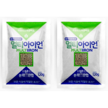 [1+1] 멀티 아이언 복합비료 120g 2개, 1+1개