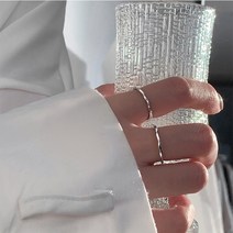 오픈링 은반지 실버925 오픈 반지 s010