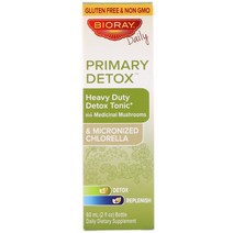 Bioray Primary Detox 헤비 듀티 디톡스 토닉 알코올 무함유 60ml(2fl oz)