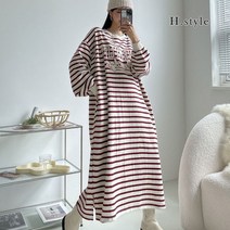 에이치스타일 OP 쭈리단가라원피스 가을 OPS