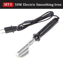 플라스틱 용접기 용접봉 가죽 다림질 도구 50/100W 크랙 수리 스무딩 수리 납땜 인두 자동차 범퍼 용접 기계, 220V with EU plug_50W 1PCS