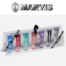 MARVIS 이탈리아 마비스치약 25ml 7종 기프트세트, 7개