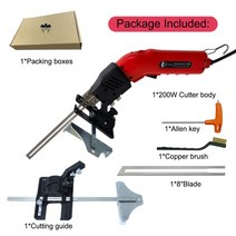 우드락 열선 커터기 펜형 스치로폼 절단기 공업용 전지 가위 전기 작업 가위집 폼 커터 나이프 폴리스티렌 스티로폼 핫 와이어 절단 도구 조각기, 39.200W G04 guide - UK