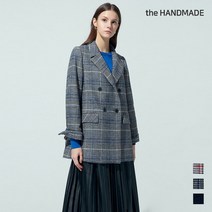 아니베에프 울 체크자켓