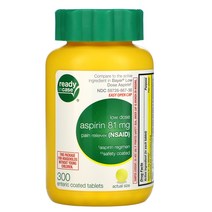 라이프 익스텐션 아스피린 저용량 81mg 장용성 정제 300정