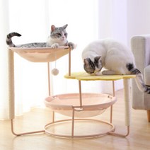 DRONTAL 고양이 둥지 고양이 요람 의자 여름 차가운 둥지 고양이 해먹 라운지 의자 침대 고양이 침대 사