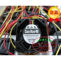 SANYO-DENKI SAN ACE 109p0424h7d01 4015 dc24v 냉각 팬 신제품, 한개옵션0