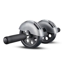 Zeresi 실내 포터블 자동 AB슬라이드 복근운동기구 헬스, 회색