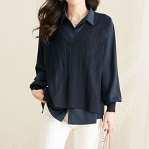 체리아 니트 블라우스