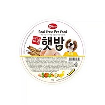 강아지 펫퍼스 햇밥 오리고기 120g 생식 다이어트 애견 간식 반려견 오래먹는 가수분해