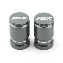 휠캡스티커 혼다 오토바이 CNC 휠 타이어 밸브 스템 캡 밀폐 커버 MSX125 Grom MSX 125 2013 -, 07 Titanium