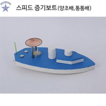 문성과학 스피드 증기 보트 (양초배 통통배)