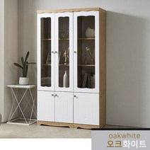 미르 1800 장식장 유리 진열장 술 피큐어 양주 엔틱 틈새 인테리어 레고 양주 400 600, 미르 1800-600장식장, 오크화이트