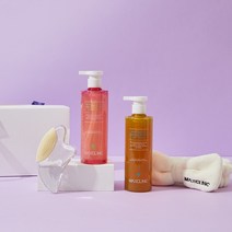 [추석 GIFT세트] 맥스클리닉 대용량 오일투폼 310g 2종+클렌징괄사+세안밴드 3종 오일폼 선물세트, 대용량오일폼2종+괄사 선물세트