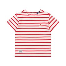 [백화점매장 정품출고] 캉골키즈 키즈아동복 숏 슬리브 스트라이프 티셔츠 PB 0404 레드