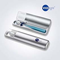 VIOlight 휴대용 자외선 UV 칫솔살균기 - 실버