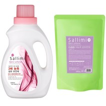 EM 고농축 섬유유연제 1000ml+리필 800ml, 1세트