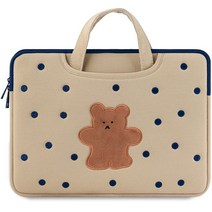 PCTN 웅이 시리즈 노트북 가방 손잡이 달린 파우치, 웅땡이