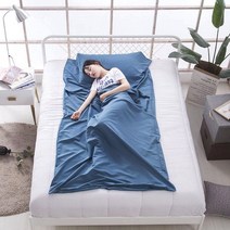 톨른캠퍼 휴대용 침대커버 침낭(싱글115), 싱글115CM-레드
