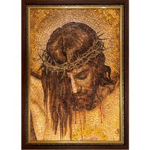 퍼즐갤러리 예수의 고난 종교화 500피스 직소퍼즐액자 PG622, 퍼즐+그레이스월넛액자