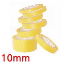 10mm 전자부품 도장용 내열 마스킹테이프 매스킹 라인작업 공장 고장